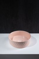 Раковина-чаша Allen Brau Fantasy Romb 36 Розовая арт-4.11033.SM — фото 7, Раковины накладные