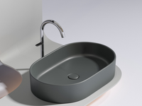 Товар: Раковина-чаша Ceramicanova Element 61 CN6048MDH Темный антрацит матовый - фото 8 Раковина-чаша Ceramicanova Element 61 CN6048MDH Темный антрацит матовый — фото 8, Раковины накладные