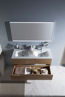 Тумба под раковину Allen Brau Glority 120 дуб антик арт-1.35004.NW — фото 9, Тумбы под раковину