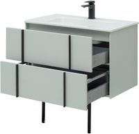 Тумба под раковину Allen Brau Reality 80 1.32005.PWM подвесная Папирус матовый — фото 52, Тумбы под раковину