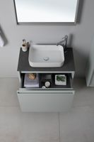 Тумба под раковину Allen Brau Fantasy 80 1.11002.PWM папирус матовый — фото 41, Тумбы под раковину