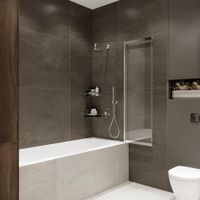 Товар: Шторка на ванну слайдер Terminus Ното 150х90, хром 1CS150х90C - фото 5 Шторка на ванну слайдер Terminus Ното 150х90, хром 1CS150х90C — фото 5, Шторы для ванной