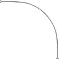 Карниз для ванны Aquanet Palau полукруглый 140х140 00157485 — фото 9, Карнизы для ванной