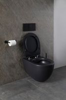 Унитаз Allen Brau Reality 4.32006.31 подвесной Черный матовый без сиденья — фото 28, Подвесные унитазы