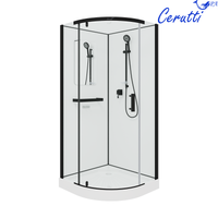 Душевая кабина Ceruttispa Korra 90х90 901B без гидромассажа — фото 4, Душевые кабины