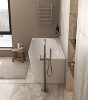 Акриловая ванна Allen Brau Priority 4 170x78 L 2.31004.20A без гидромассажа — фото 10, Акриловые ванны