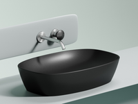 Раковина-чаша Ceramicanova Element 60 CN6049MB Черная матовая — фото 14, Раковины накладные