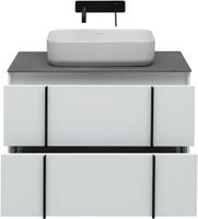 Товар: Тумба под раковину Allen Brau Reality 80 1.32005.WM подвесная Белая матовая - фото 25 Тумба под раковину Allen Brau Reality 80 1.32005.WM подвесная Белая матовая — фото 25, Тумбы под раковину