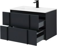 Тумба под раковину Allen Brau Reality 80 1.32005.AM подвесная Антрацит матовый — фото 16, Тумбы под раковину