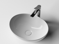 Раковина-чаша Ceramicanova Element 41 CN6016 Белая — фото 9, Раковины накладные