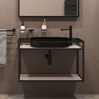 Товар: Консоль под раковину Allen Brau Liberty 75 1.33001.BB Черный браш - фото 14 Консоль под раковину Allen Brau Liberty 75 1.33001.BB Черный браш — фото 14, Консоли для раковины