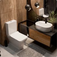 Товар: Унитаз напольный Rimless c сиденьем SoftClose, горизонтальный выпуск. 620x345x415мм арт-AQM1005PRO - фото 9 Унитаз напольный Rimless c сиденьем SoftClose, горизонтальный выпуск. 620x345x415мм арт-AQM1005PRO — фото 9, Напольные унитазы