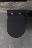 Унитаз Allen Brau Reality 4.32006.31 подвесной Черный матовый без сиденья — фото 14, Подвесные унитазы