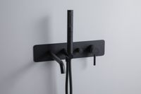 Смеситель для ванны Allen Brau Priority 5.31A05-31 Черный матовый — фото 21, Смеситель для ванны