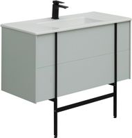 Тумба под раковину Allen Brau Reality 100 1.32007.PWM подвесная Папирус матовый — фото 52, Тумбы под раковину