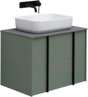 Тумба под раковину Allen Brau Reality 70 1.32004.CGM подвесная Олива матовая — фото 43, Тумбы под раковину