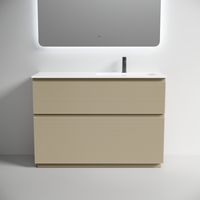 Тумба напольная SANCOS Folk Floor правая 1190х445х850, c двумя ящиками оснащенными доводчиками, Капучино, арт. арт-FL120FRCP — фото 1, Тумбы под раковину