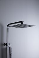 Душевая система Allen Brau Infinity 5.21029-31 Черная матовая — фото 12, Душевые стойки