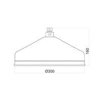 Товар: Верхний душ (без кронштейна) Fiore , золото арт-30OO8609 - фото 2 Верхний душ (без кронштейна) Fiore , золото арт-30OO8609 — фото 2, Верхние души