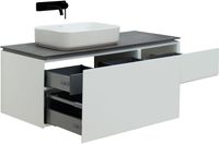 Товар: Тумба под раковину Allen Brau Infinity 120 L 1.21006.WM подвесная Белая матовая - фото 10 Тумба под раковину Allen Brau Infinity 120 L 1.21006.WM подвесная Белая матовая — фото 10, Тумбы под раковину