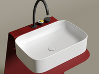 Раковина-чаша Ceramicanova Element 61 CN6053MW Белая матовая — фото 11, Раковины накладные