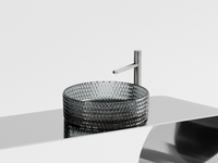 Раковина-чаша Ceramicanova Cristal 36 CN6060 Черная — фото 8, Раковины накладные