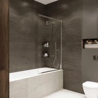 Товар: Шторка на ванну слайдер Terminus Ното 150х90, хром 1CS150х90C - фото 3 Шторка на ванну слайдер Terminus Ното 150х90, хром 1CS150х90C — фото 3, Шторы для ванной