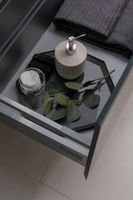 Тумба под раковину Allen Brau Infinity 85 1.21002.AM подвесная Антрацит матовый — фото 43, Тумбы под раковину