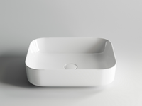 Раковина-чаша Ceramicanova Element 50 CN6011 Белая — фото 5, Раковины накладные