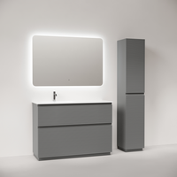 Тумба напольная SANCOS Folk Floor левая 1190х445х850, c двумя ящиками оснащенными доводчиками, Ergraut soft, арт. арт-FL120FLES — фото 3, Тумбы под раковину