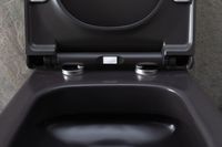 Товар: Унитаз Allen Brau Priority 4.31001.AN подвесной Антрацит без сиденья - фото 47 Унитаз Allen Brau Priority 4.31001.AN подвесной Антрацит без сиденья — фото 47, Подвесные унитазы