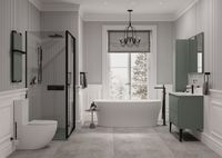 Тумба под раковину Allen Brau Paris 100 1.360002.CGM олива матовый — фото 4, Тумбы под раковину