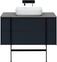 Тумба под раковину Allen Brau Reality 100 1.32007.AM подвесная Антрацит матовый — фото 57, Тумбы под раковину