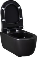 Унитаз Allen Brau Priority 4.31002.31 подвесной Черный матовый без сиденья — фото 27, Подвесные унитазы