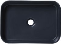 Раковина-чаша Allen Brau Fantasy 50 4.11021.31 Черная матовая — фото 4, Раковины накладные