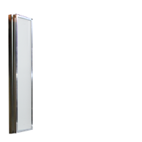 Товар: Шторка на ванну Ceruttispa Bouna 131х139 профиль Хром стекло матовое - фото 13 Шторка на ванну Ceruttispa Bouna 131х139 профиль Хром стекло матовое — фото 13, Складные шторки для ванной