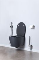 Унитаз Allen Brau Fantasy 4.11004.AN подвесной Антрацит без сиденья — фото 31, Подвесные унитазы