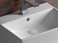 Раковина Ceramicanova Element 50 CN6040 Белая — фото 13, Раковины накладные