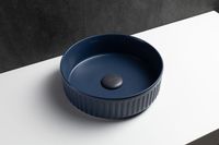 Раковина-чаша Allen Brau Fantasy Line 36 4.11032.ID Индиго — фото 14, Раковины накладные