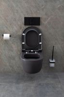 Товар: Унитаз Allen Brau Priority 4.31002.AN подвесной Антрацит без сиденья - фото 36 Унитаз Allen Brau Priority 4.31002.AN подвесной Антрацит без сиденья — фото 36, Подвесные унитазы