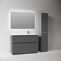 Тумба напольная SANCOS Folk Floor правая 1190х445х850, c двумя ящиками оснащенными доводчиками, Grey soft, арт.FL120FRGS — фото 3, Тумбы под раковину