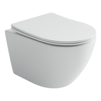 Подвесной унитаз CERAMICANOVA Uno смыв Торнадо 490x360x360 белый — фото 1, Подвесные унитазы