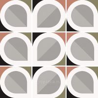 Керамогранит Equipe Bauhome Blatt Cold 20x20 см арт-27692 — фото 3, Керамогранит