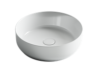Раковина-чаша Ceramicanova Element 39 CN6022 Белая — фото 1, Раковины накладные