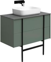 Тумба под раковину Allen Brau Reality 90 1.32006.CGM подвесная Олива матовая — фото 57, Тумбы под раковину