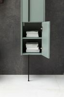 Шкаф пенал Allen Brau Reality 30 L 1.32002.CGM подвесной Олива матовая — фото 24, Пеналы для ванной комнаты