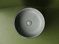 Раковина-чаша Ceramicanova Element 36 CN6073MH Антрацит матовый — фото 4, Раковины накладные