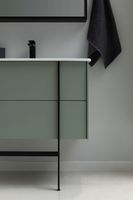 Тумба под раковину Allen Brau Reality 90 1.32006.CGM подвесная Олива матовая — фото 90, Тумбы под раковину