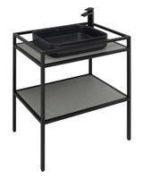 Товар: Консоль под раковину Allen Brau Liberty 75 1.33002.BB Черный браш - фото 5 Консоль под раковину Allen Brau Liberty 75 1.33002.BB Черный браш — фото 5, Консоли для раковины