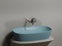 Раковина-чаша Ceramicanova Element 60 CN6049MLG Зеленая матовая — фото 7, Раковины накладные